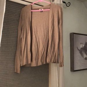 Lightweight brown cardigan!